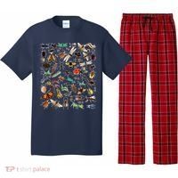 Cool Lots Of Bugs Funny Insect Lover Entomologist Pajama Set thumb 0