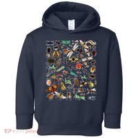 Cool Lots Of Bugs Funny Insect Lover Entomologist Toddler Hoodie thumb 0