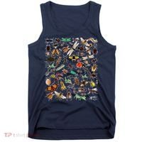 Cool Lots Of Bugs Funny Insect Lover Entomologist Tank Top thumb 0