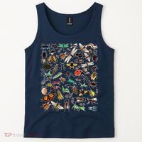 Cool Lots Of Bugs Funny Insect Lover Entomologist Tank Top thumb 2