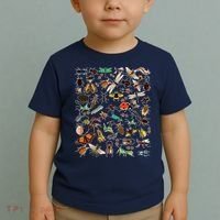 Cool Lots Of Bugs Funny Insect Lover Entomologist Toddler T-Shirt thumb 2