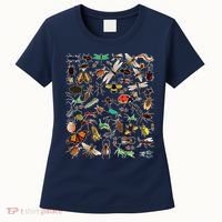 Cool Lots Of Bugs Funny Insect Lover Entomologist Women's T-Shirt thumb 0