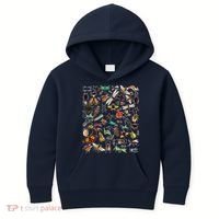 Cool Lots Of Bugs Funny Insect Lover Entomologist Kids Hoodie thumb 0