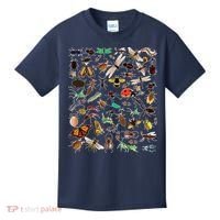 Cool Lots Of Bugs Funny Insect Lover Entomologist Kids T-Shirt thumb 0