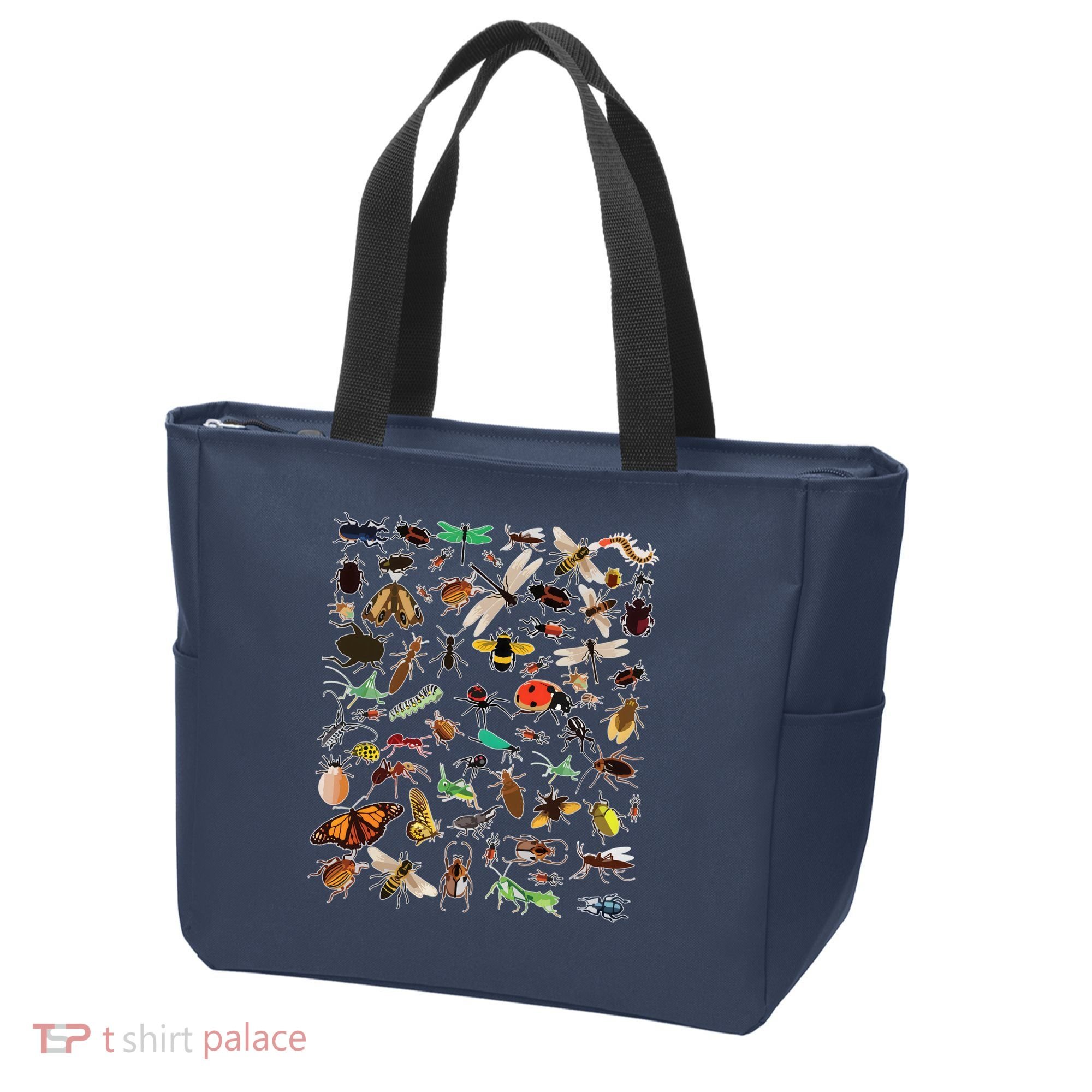Cool Lots Of Bugs Funny Insect Lover Entomologist Tote Bag
