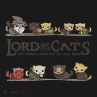 Cat Lord Of The Cats Gift Funny Kitten Gift Great Gift USA-Made Doggie Bandana thumb 2