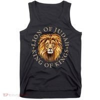 Christian Lion Of Judah Jesus Christ Gift Tank Top thumb 0