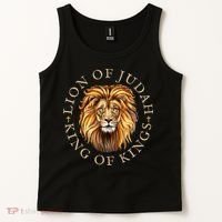 Christian Lion Of Judah Jesus Christ Gift Tank Top thumb 2