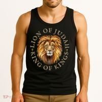 Christian Lion Of Judah Jesus Christ Gift Tank Top thumb 3
