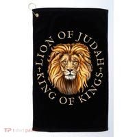 Christian Lion Of Judah Jesus Christ Gift Golf Towel thumb 0