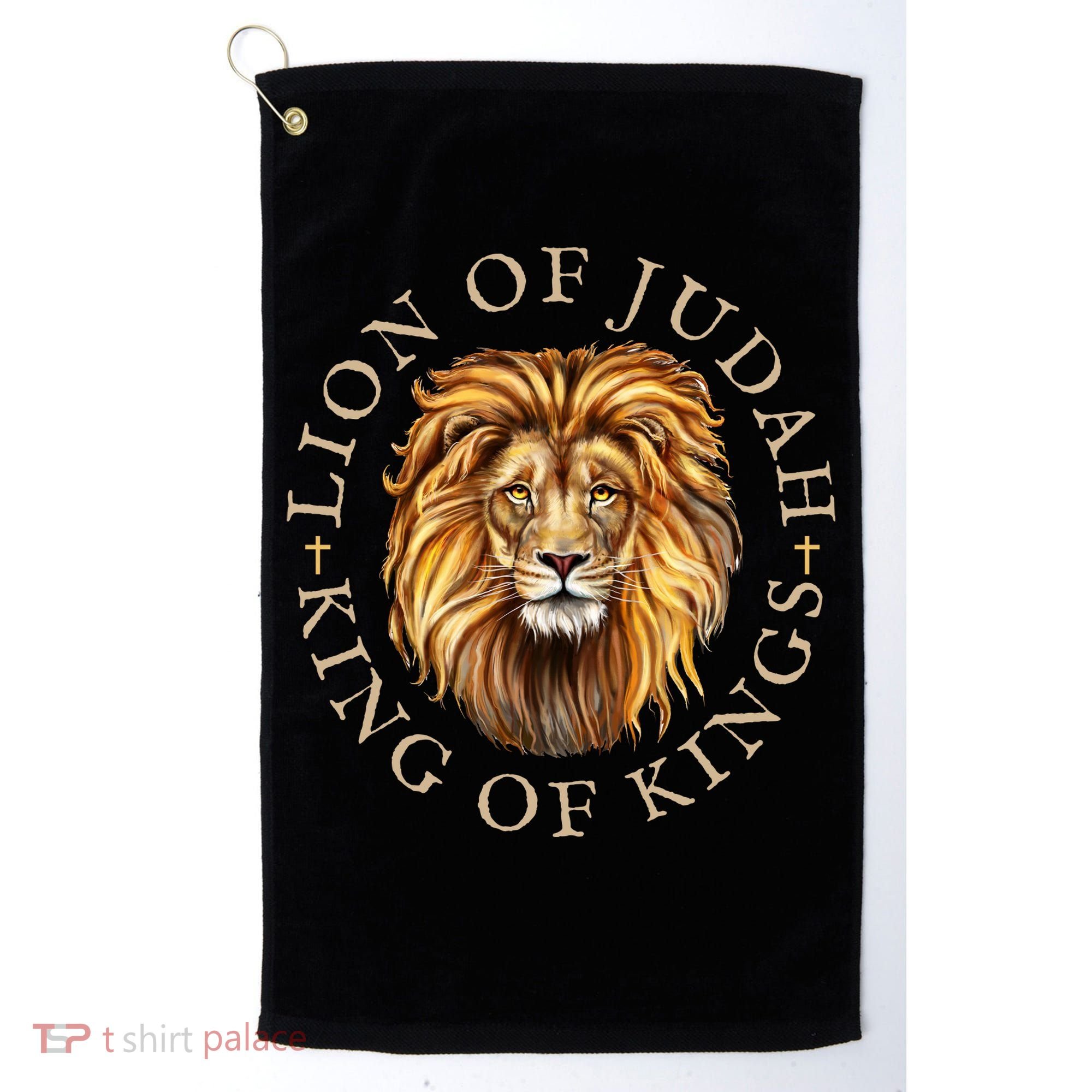 Christian Lion Of Judah Jesus Christ Gift Golf Towel