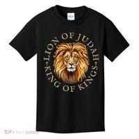 Christian Lion Of Judah Jesus Christ Gift Kids T-Shirt thumb 0