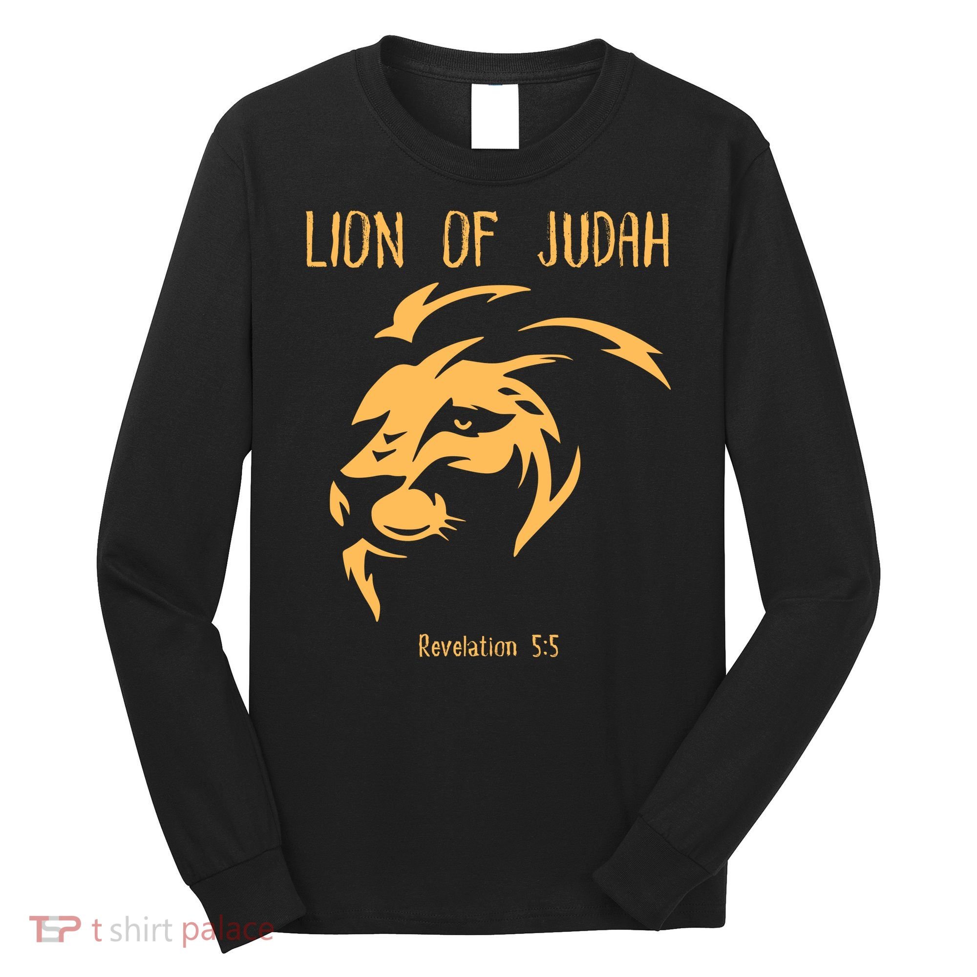 Christian Lion Of Judah Jesus Christ Gift Long Sleeve Shirt