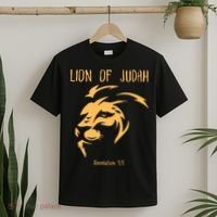 Christian Lion Of Judah Jesus Christ Gift T-Shirt thumb 2