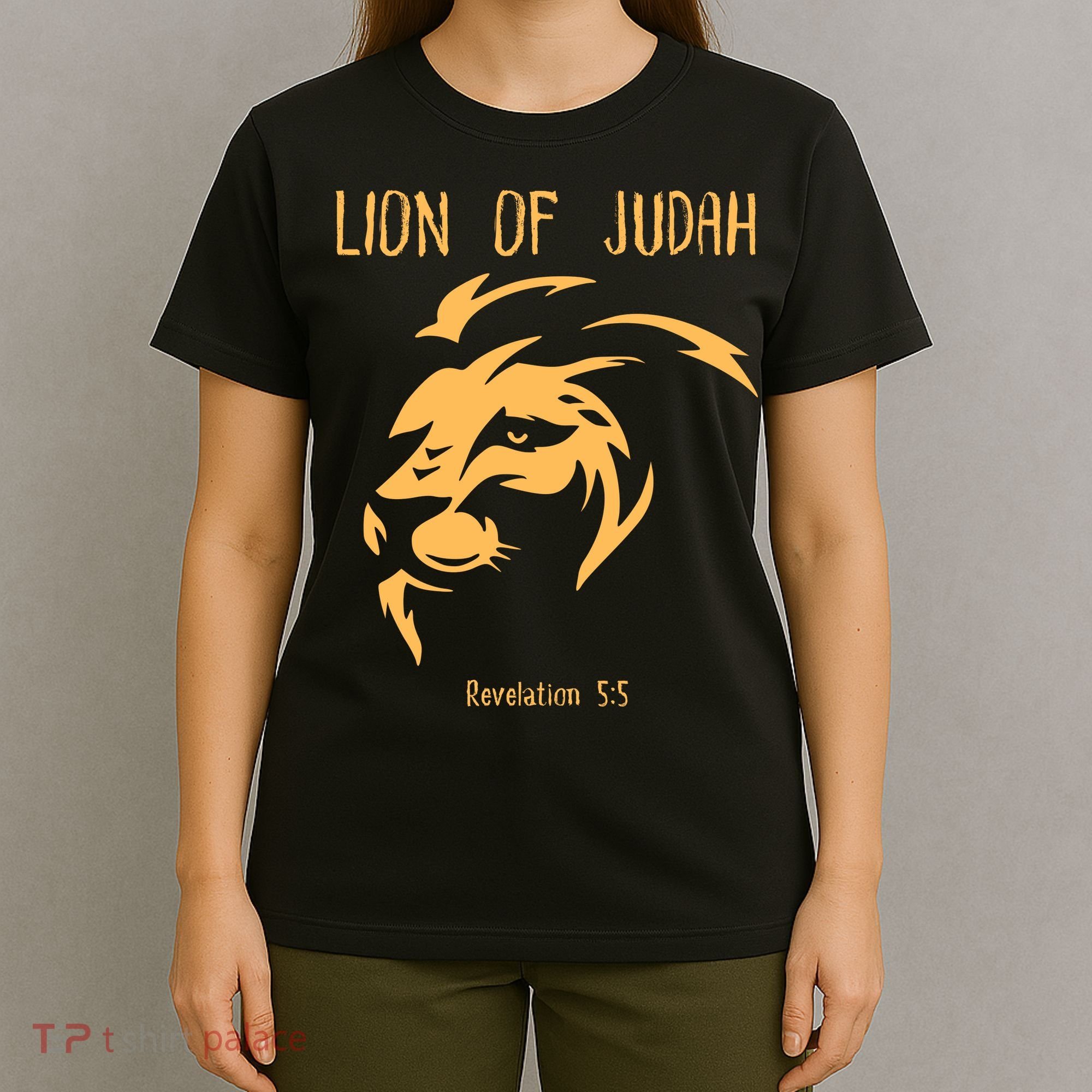 Christian Lion Of Judah Jesus Christ Gift T-Shirt
