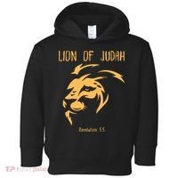 Christian Lion Of Judah Jesus Christ Gift Toddler Hoodie thumb 0