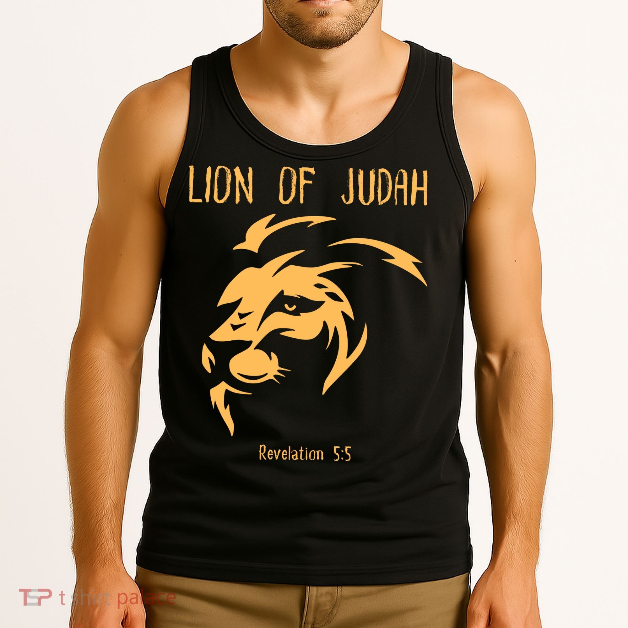 Christian Lion Of Judah Jesus Christ Gift Tank Top