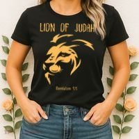 Christian Lion Of Judah Jesus Christ Gift Women's T-Shirt thumb 2