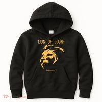 Christian Lion Of Judah Jesus Christ Gift Kids Hoodie thumb 0