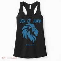 Christian Lion Of Judah Jesus Christ Gift Women's Tank Top thumb 0