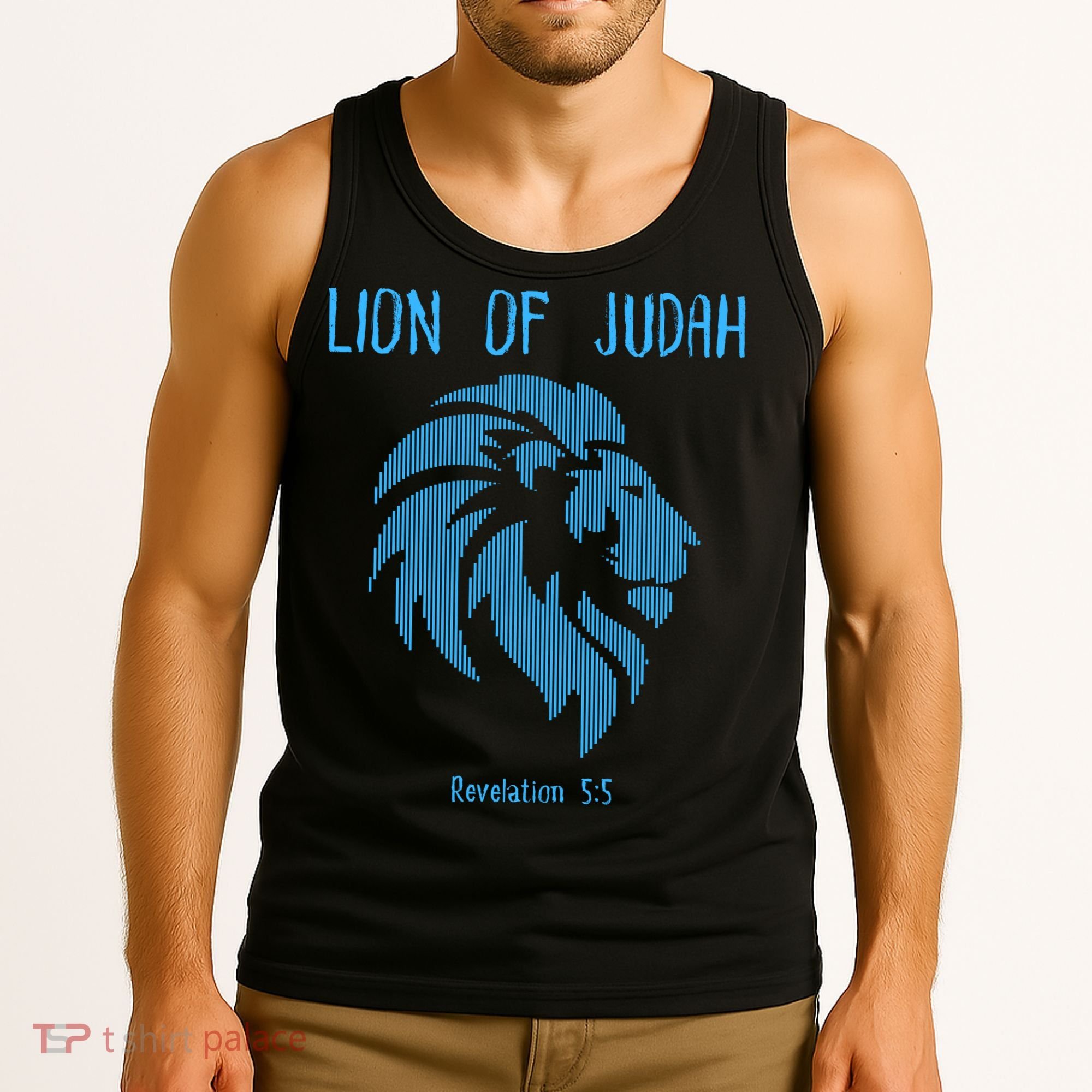 Christian Lion Of Judah Jesus Christ Gift Tank Top