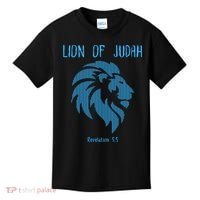 Christian Lion Of Judah Jesus Christ Gift Kids T-Shirt thumb 0