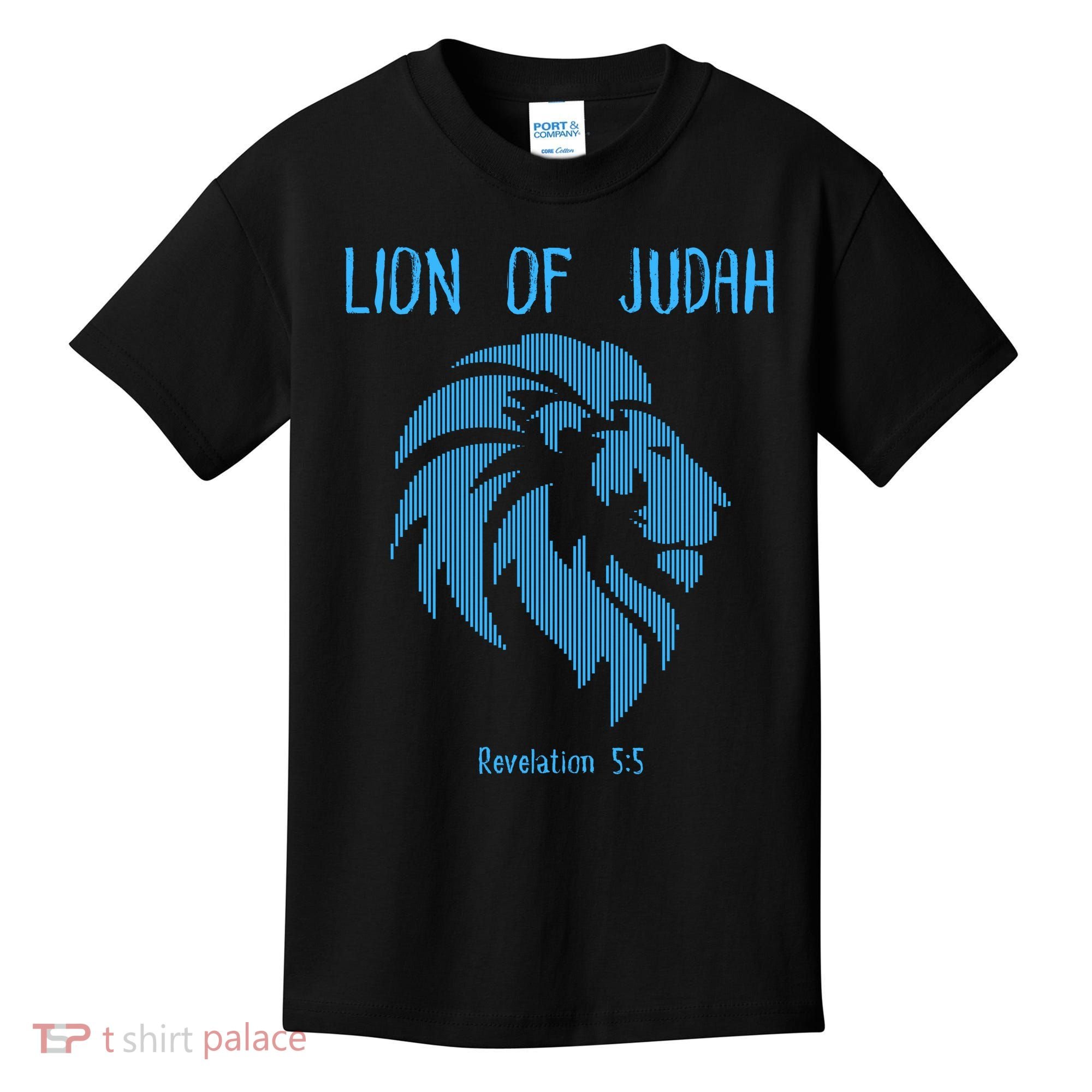 Christian Lion Of Judah Jesus Christ Gift Kids T-Shirt