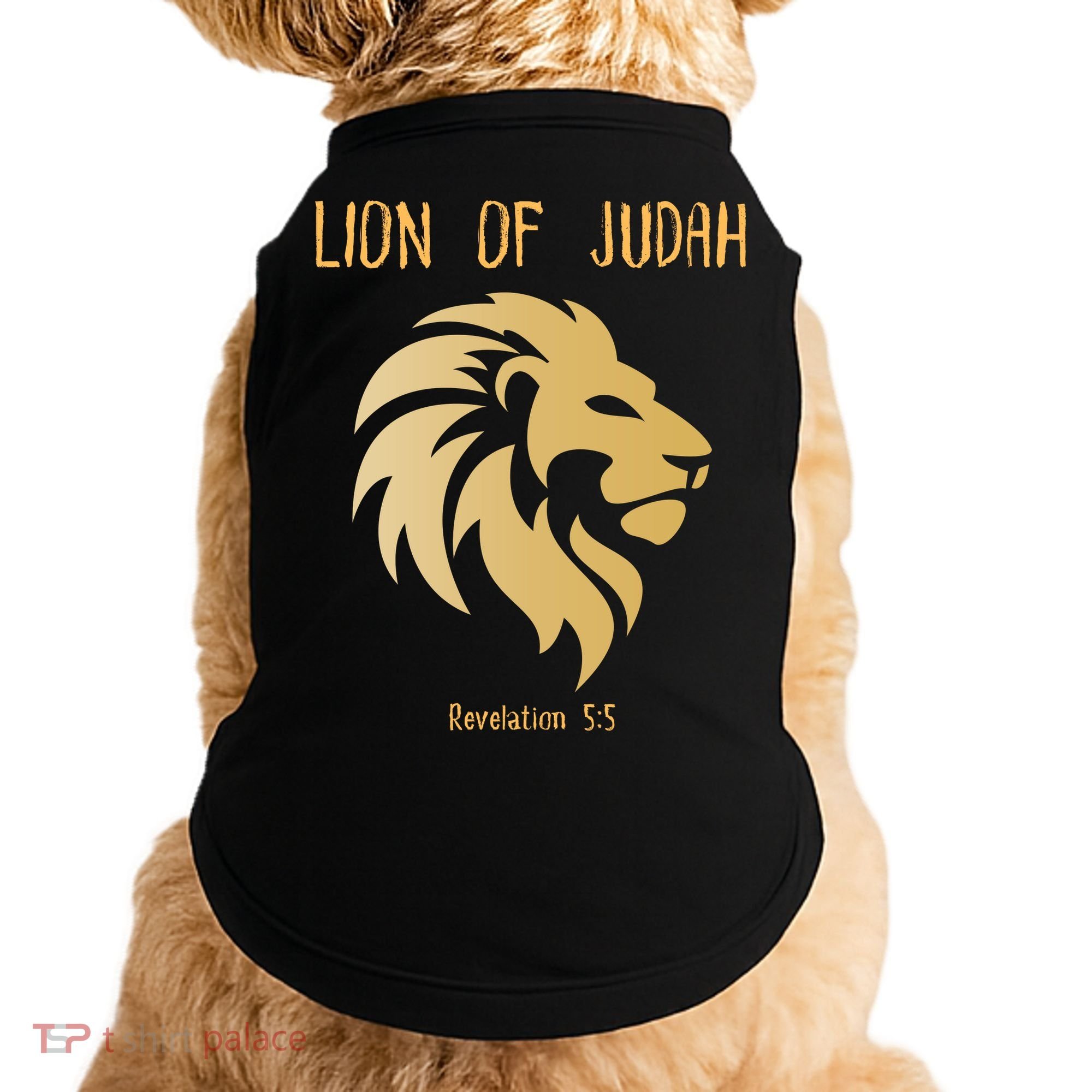 Christian Lion Of Judah Jesus Christ Gift Doggie Tank
