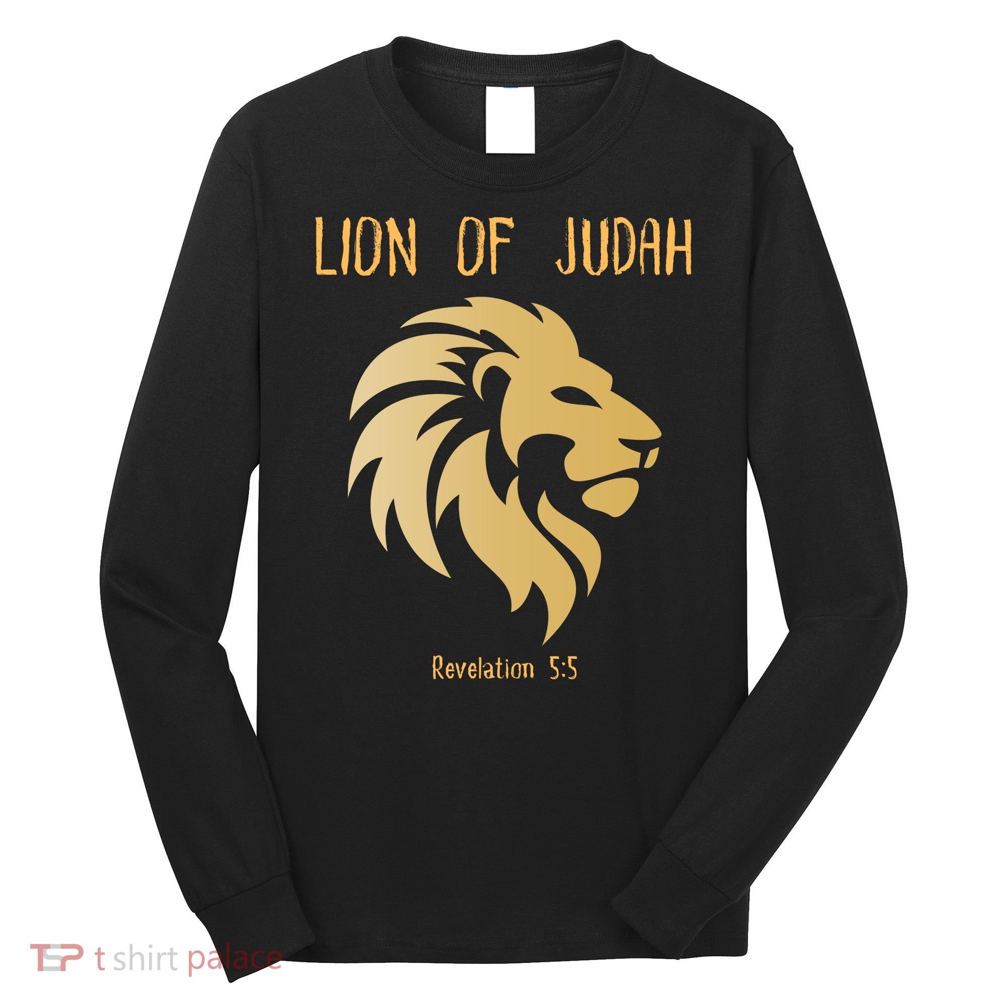 Christian Lion Of Judah Jesus Christ Gift Long Sleeve Shirt
