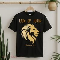 Christian Lion Of Judah Jesus Christ Gift T-Shirt thumb 2