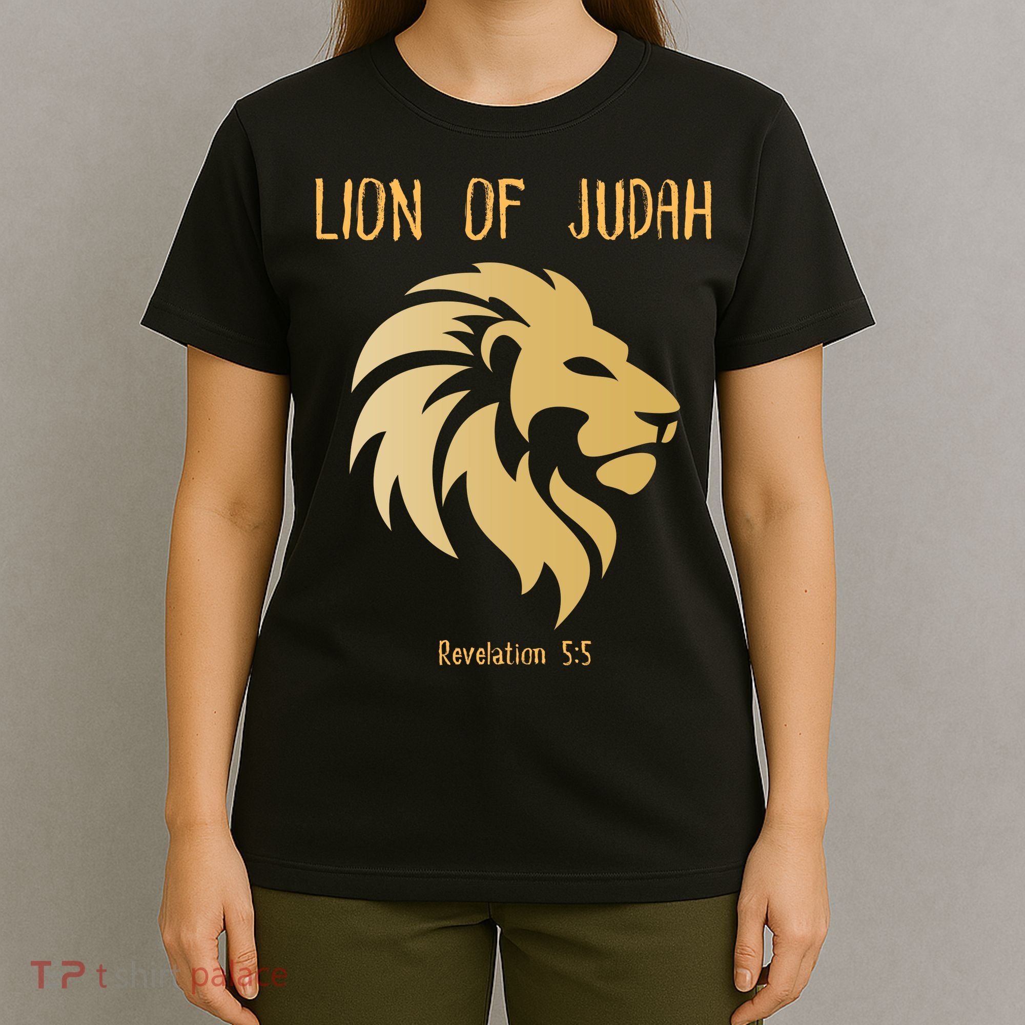Christian Lion Of Judah Jesus Christ Gift T-Shirt