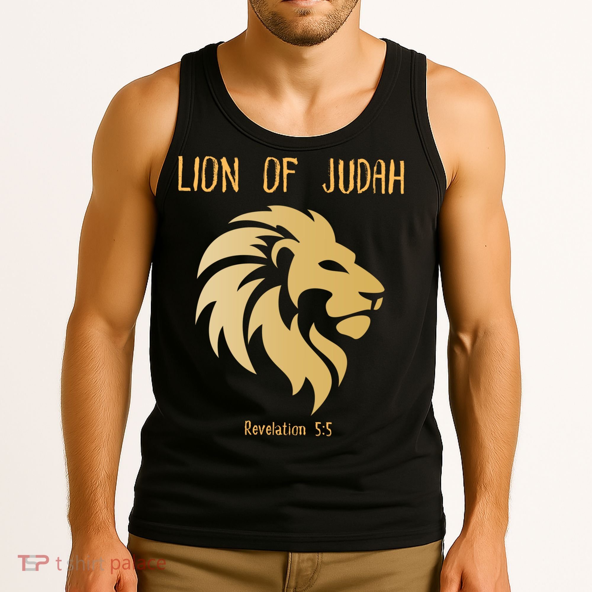 Christian Lion Of Judah Jesus Christ Gift Tank Top