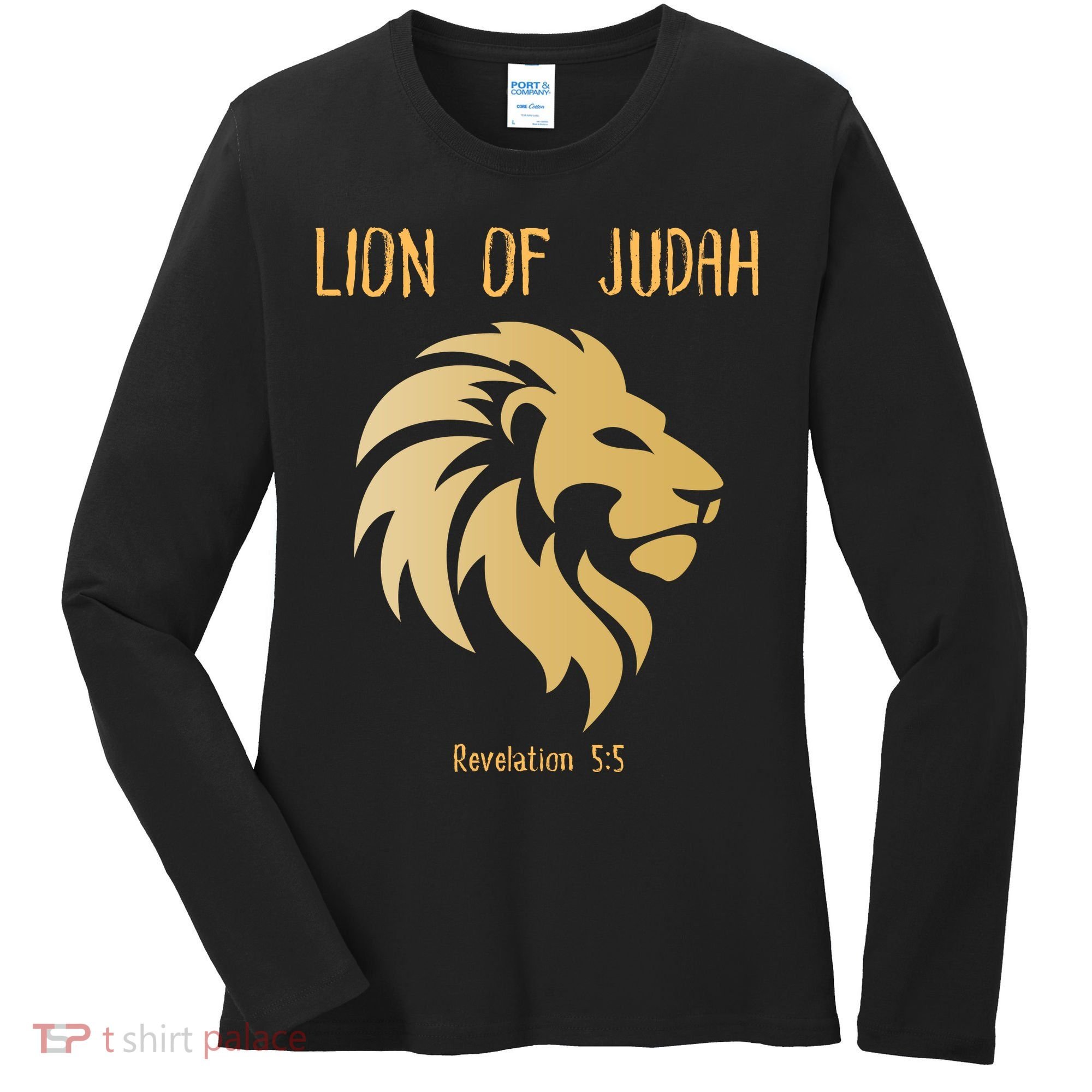 Christian Lion Of Judah Jesus Christ Gift Women's Long Sleeve Shirt