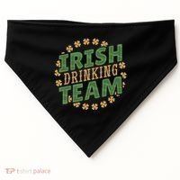 Clover Irish Drinking Team USA-Made Doggie Bandana thumb 0