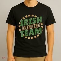 Clover Irish Drinking Team T-Shirt thumb 3