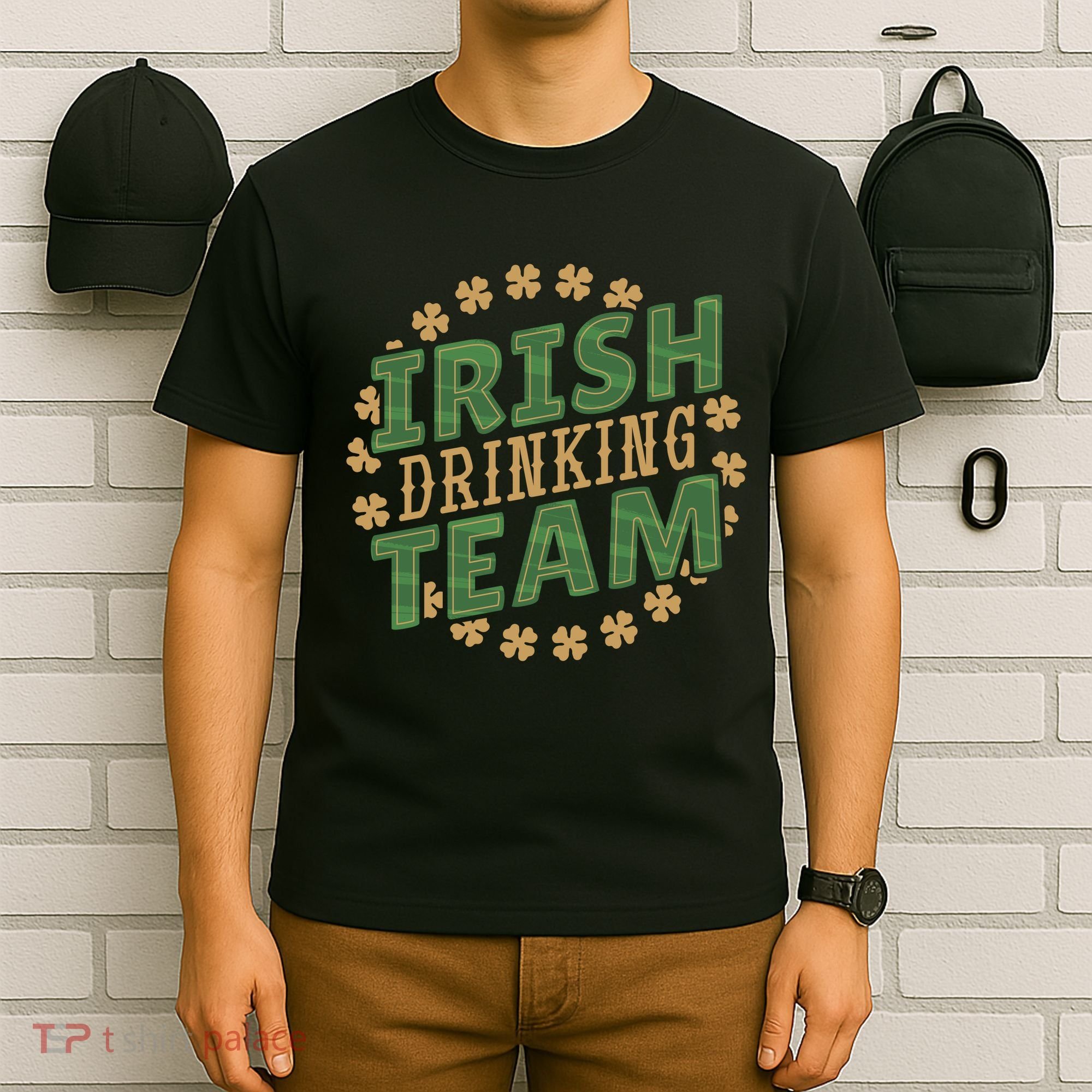 Clover Irish Drinking Team T-Shirt