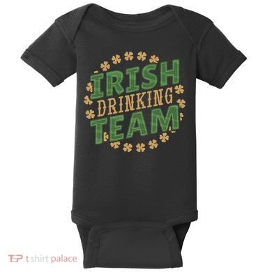 Clover Irish Drinking Team Baby Bodysuit