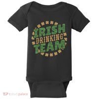 Clover Irish Drinking Team Baby Bodysuit thumb 0
