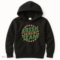 Clover Irish Drinking Team Kids Hoodie thumb 0