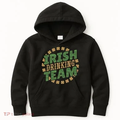 Clover Irish Drinking Team Kids Hoodie