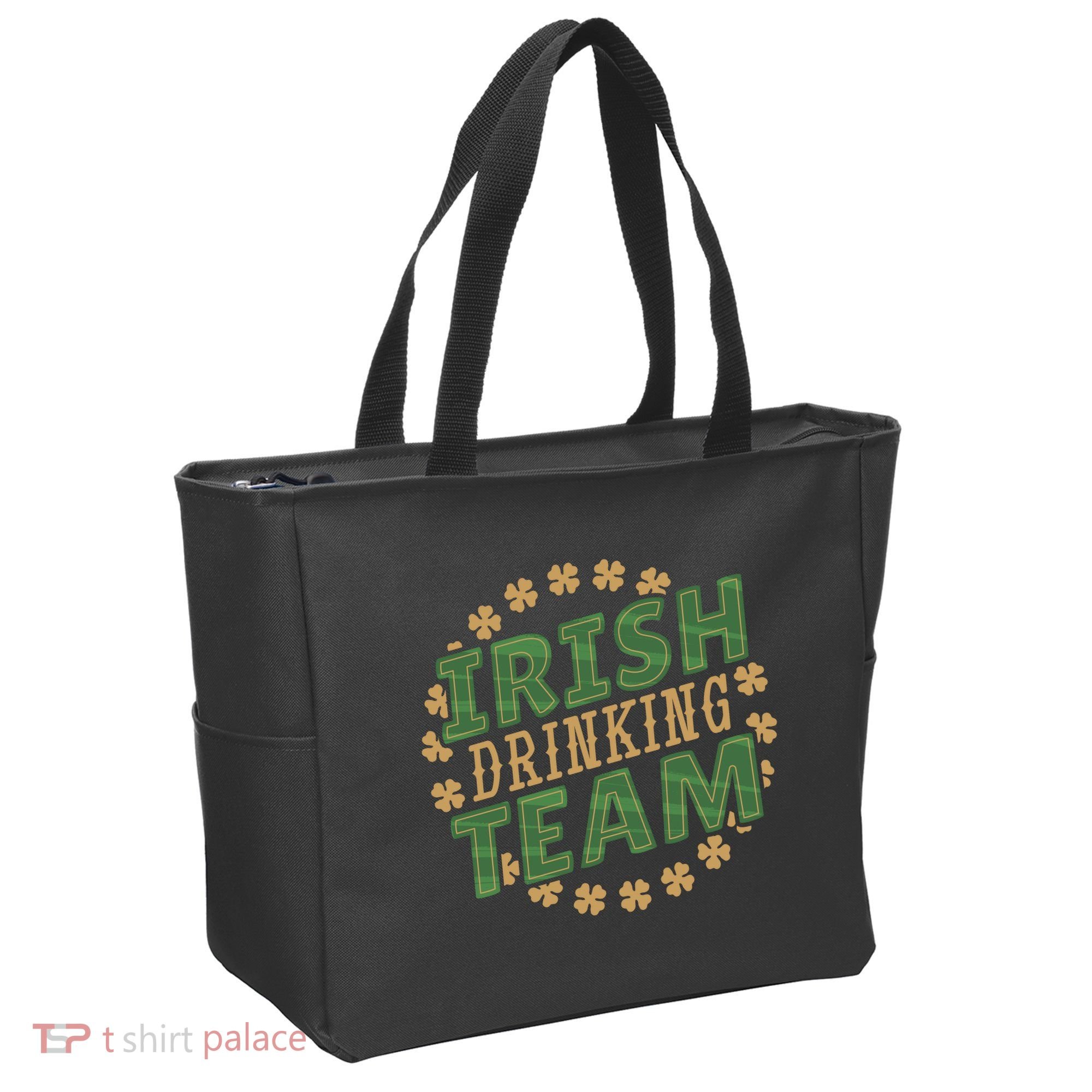 Clover Irish Drinking Team Tote Bag