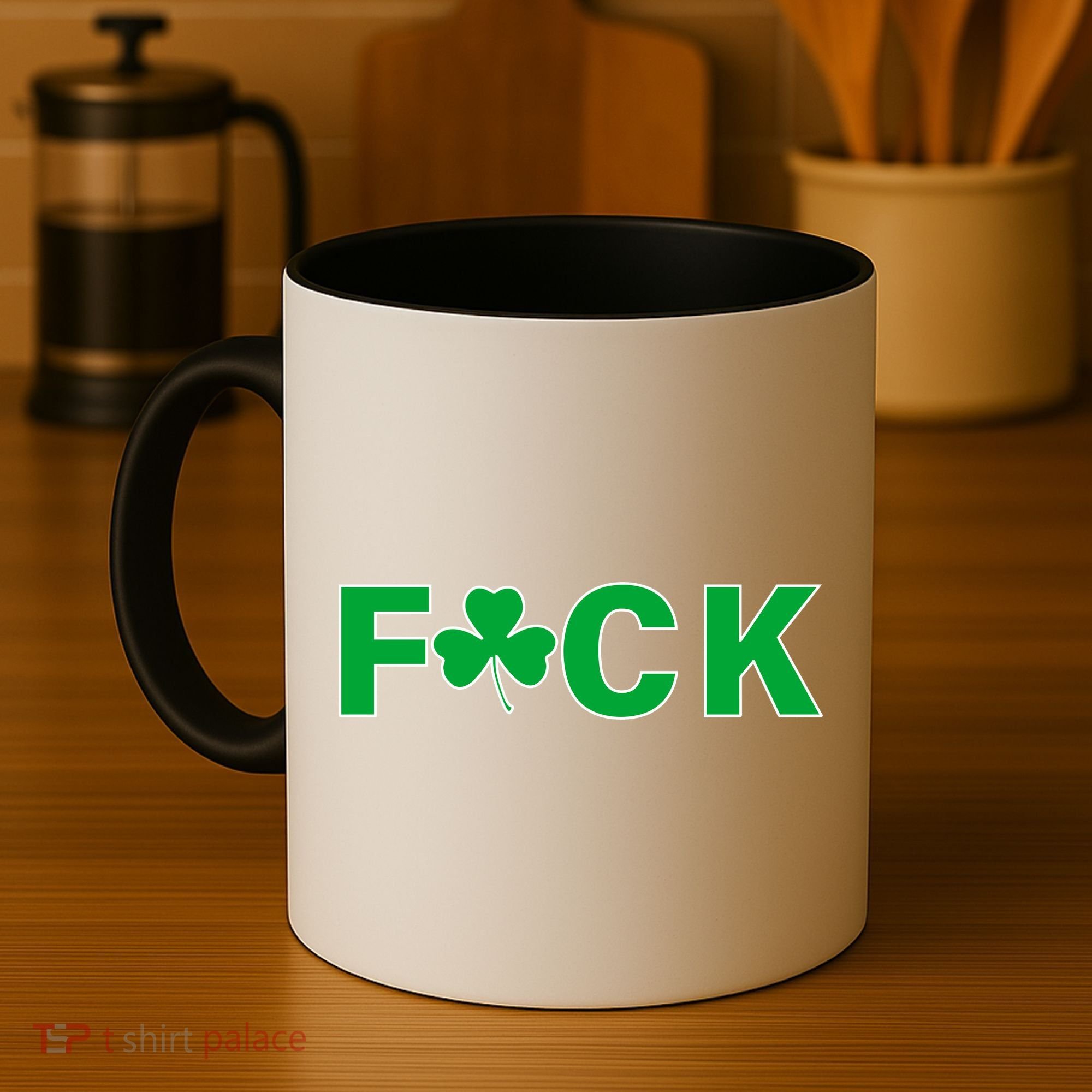 Clover Irish F*UCK Coffee Mug