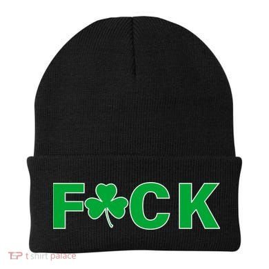 Clover Irish F*UCK Beanie