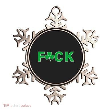 Clover Irish F*UCK Ornament
