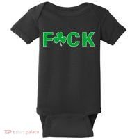 Clover Irish F*UCK Baby Bodysuit thumb 0