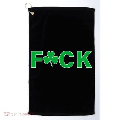 Clover Irish F*UCK Golf Towel