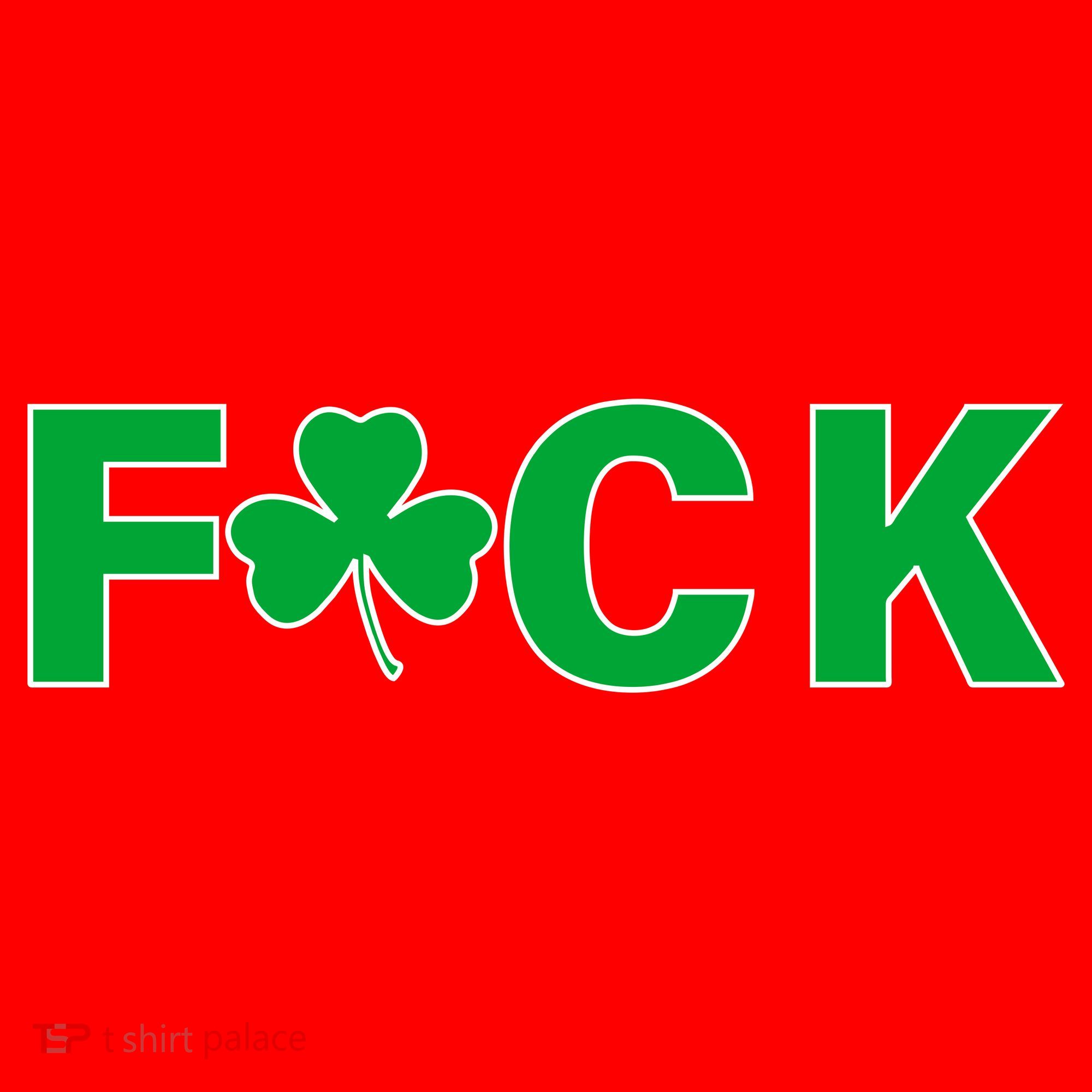 Clover Irish F*UCK Santa Hat