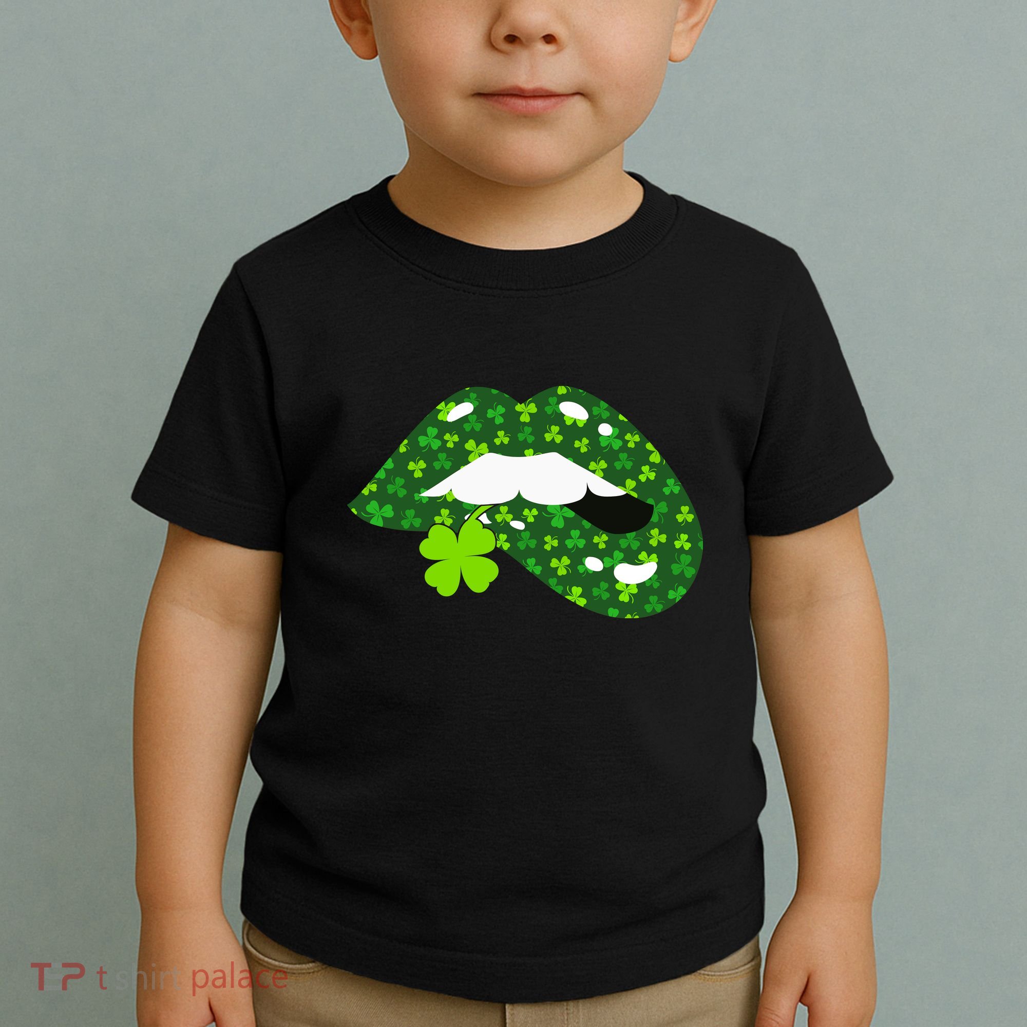 Clover Lips St.Patrick's Day Toddler T-Shirt