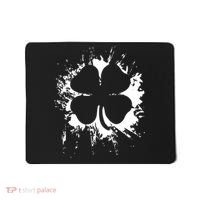 Cloverleaf Trace Splatter St. Patrick's Day Mousepad thumb 0