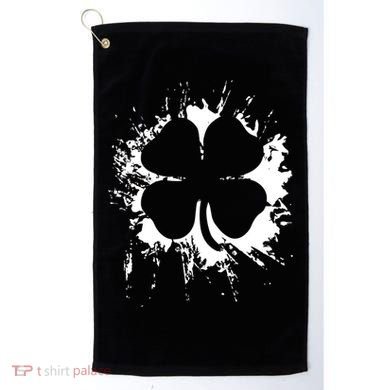 Cloverleaf Trace Splatter St. Patrick's Day Golf Towel